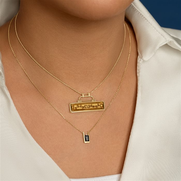 آویز طلا زنانه راز