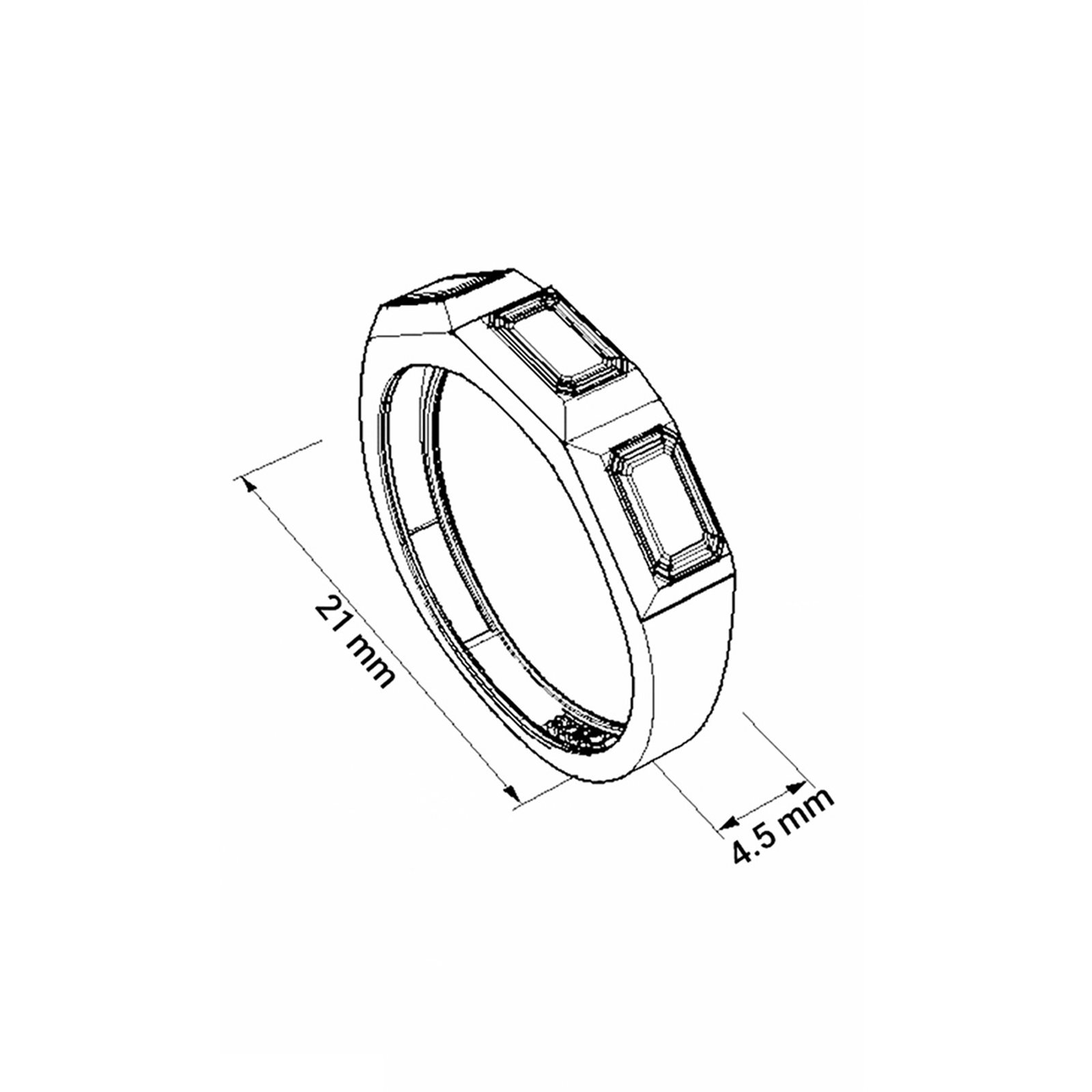 انگشتر طلا زنانه ژاو صورتی