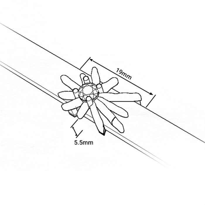 دستبند چرم و طلا زنانه نوا