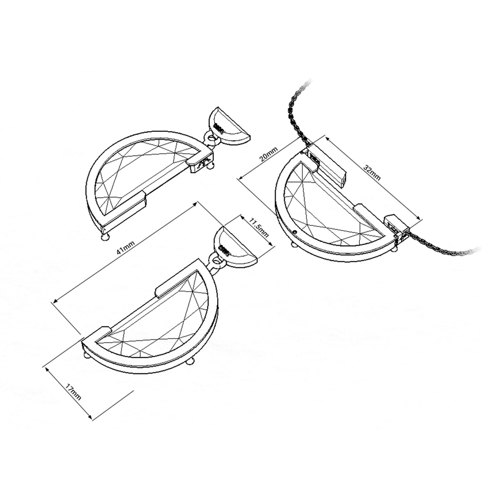 گردنبند طلا خیال گردنبند طلا خیال