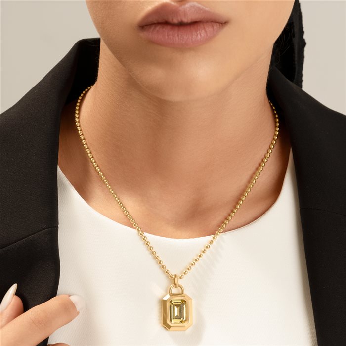 زنجیر طلا زنانه توپی بزرگ