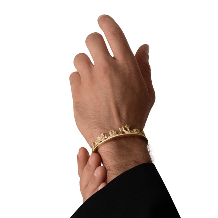 دستبند طلا مردانه ایران