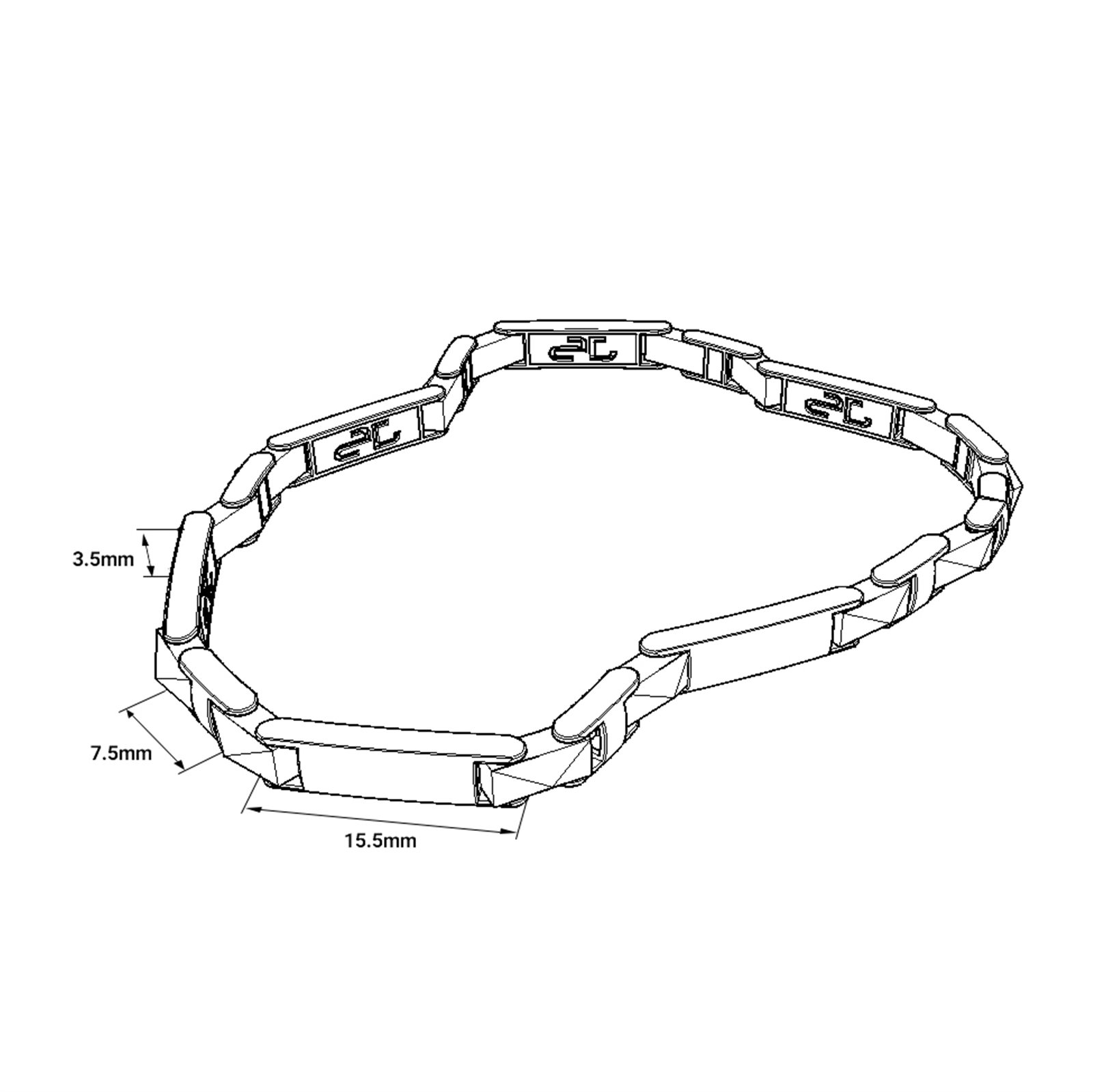 دستبند سنگ و طلا زنانه سورنا