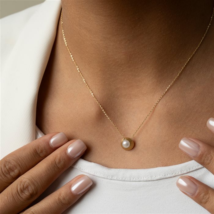 گردنبند طلا زنانه وَرف