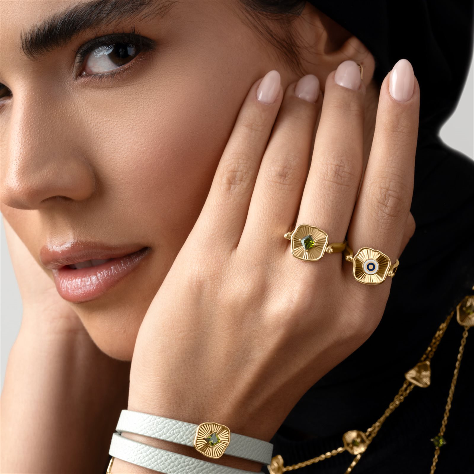 انگشتر طلا زنانه نورا