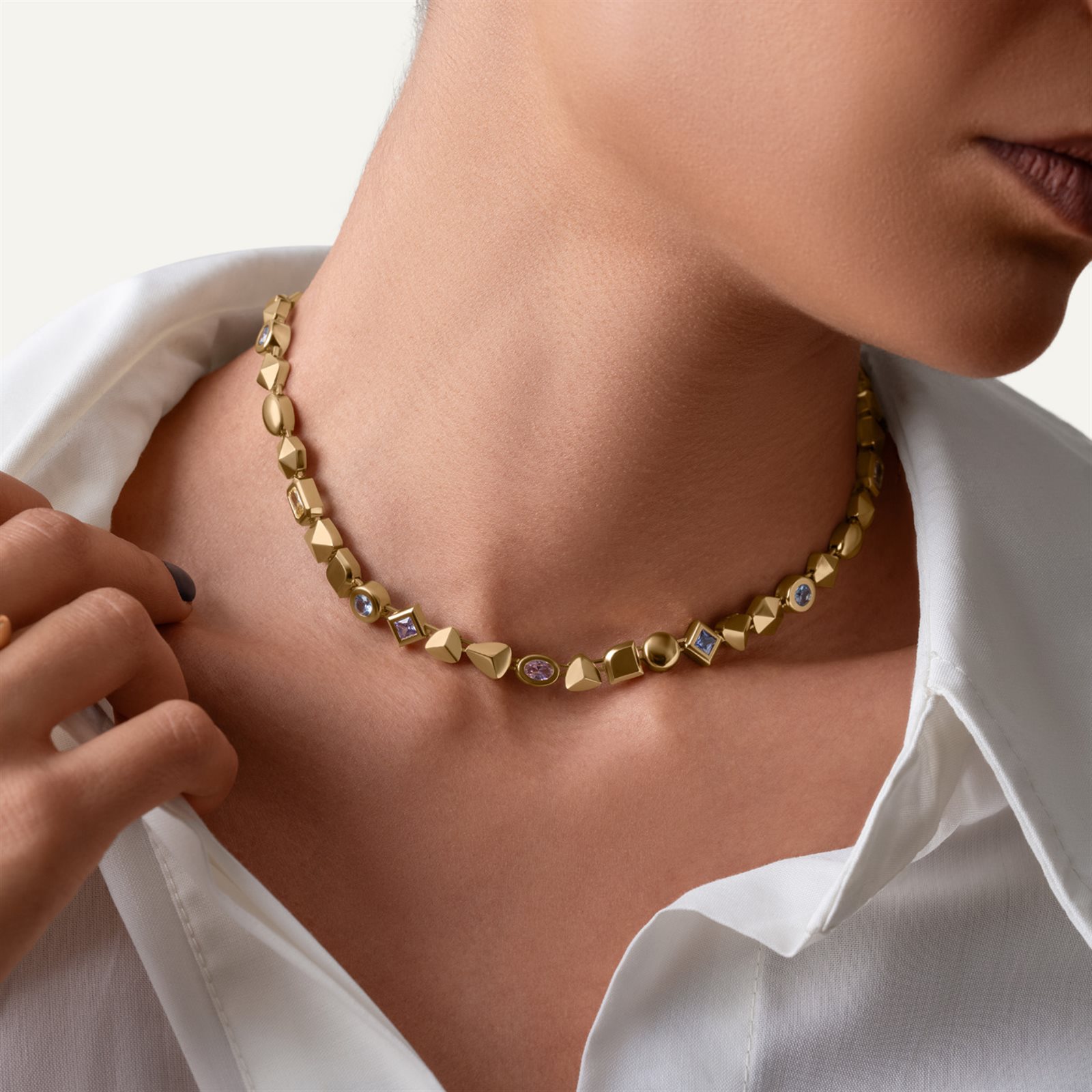  گردنبند طلا زنانه ژیوار