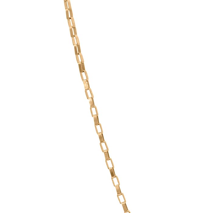 زنجیر طلا زنانه مستطیل کوچک