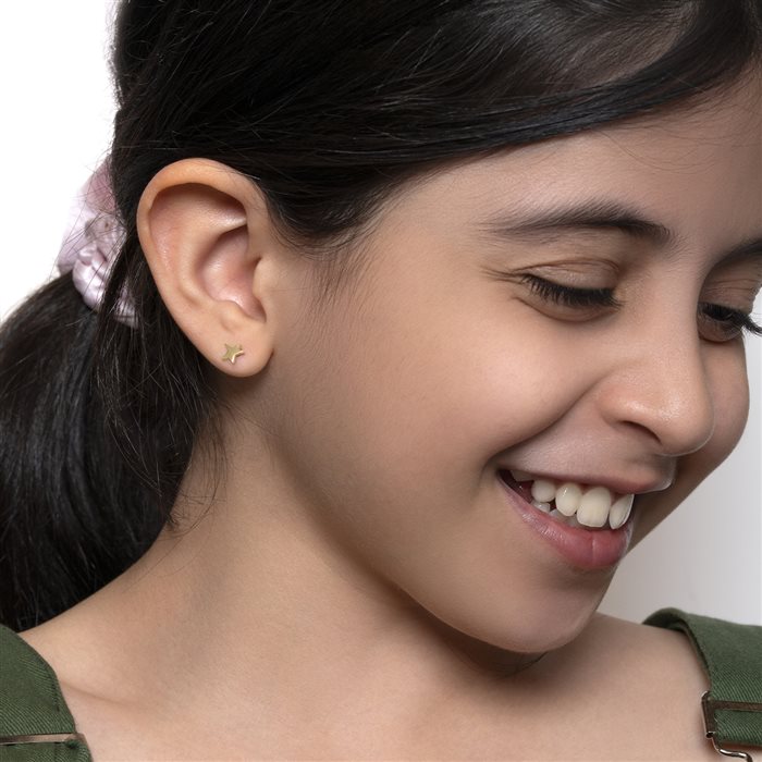 گوشواره طلا زنانه ستاره