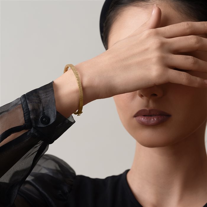 بنگل طلا زنانه رَدّ