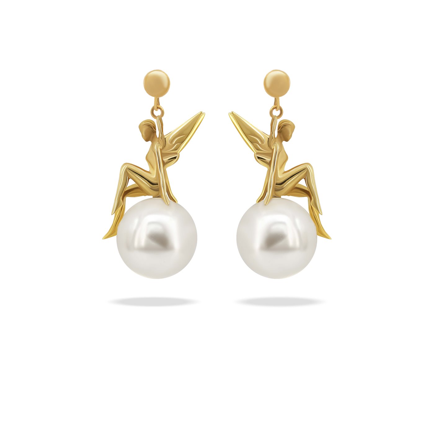 گوشواره طلا زنانه فرشته روی ماه گوشواره طلا زنانه فرشته روی ماه