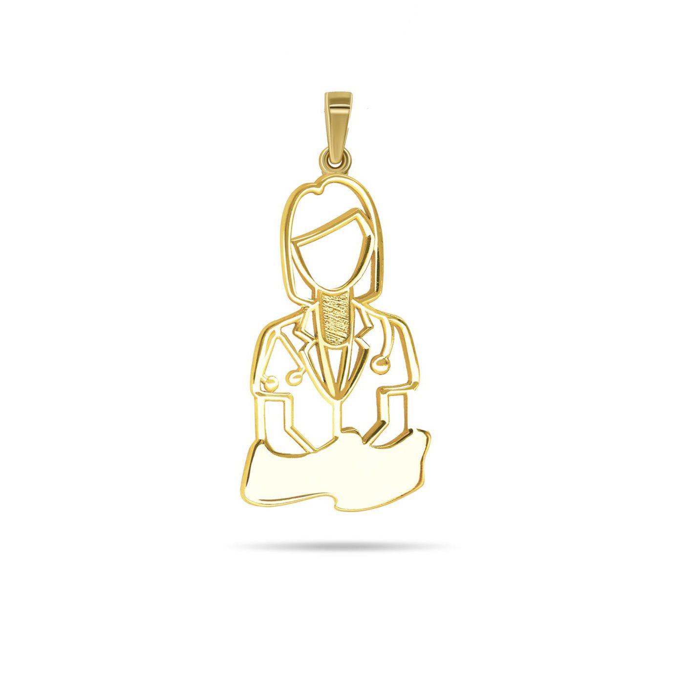 آویز طلا زنانه خانم دکتر آویز طلا زنانه خانم دکتر