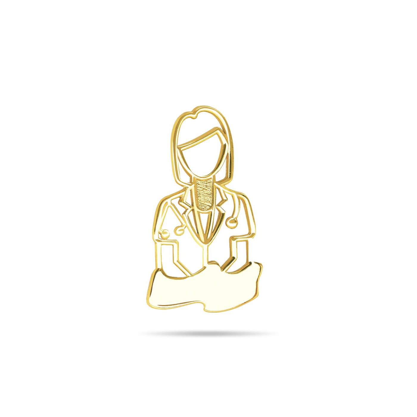 سنجاق سینه طلا زنانه خانم دکتر سنجاق سینه طلا زنانه خانم دکتر