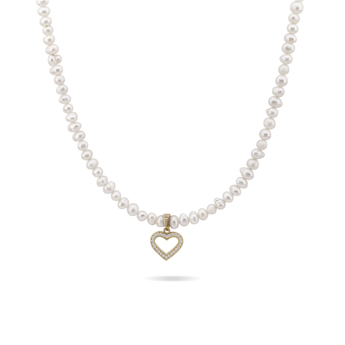 گردنبند طلا زنانه پرلاو گردنبند طلا زنانه پرلاو