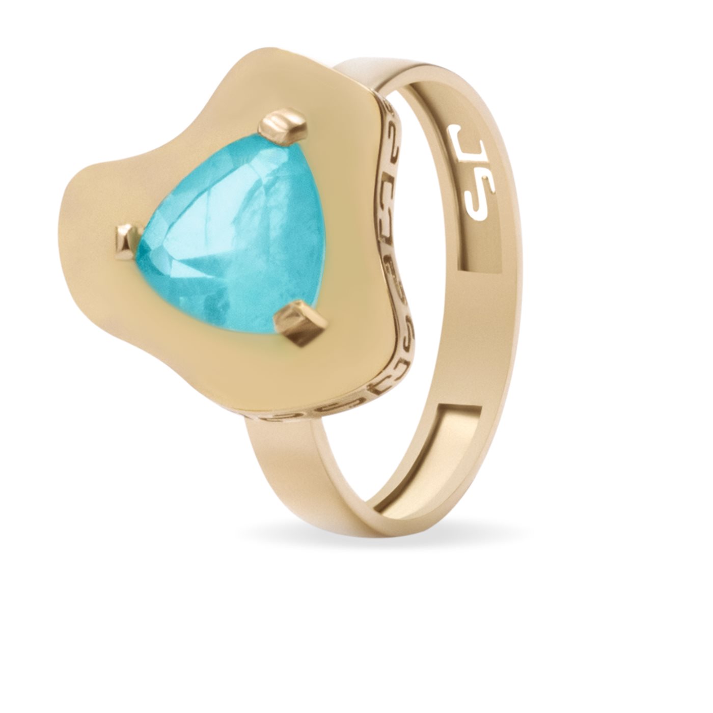 انگشتر طلا زنانه هنگام انگشتر طلا زنانه هنگام