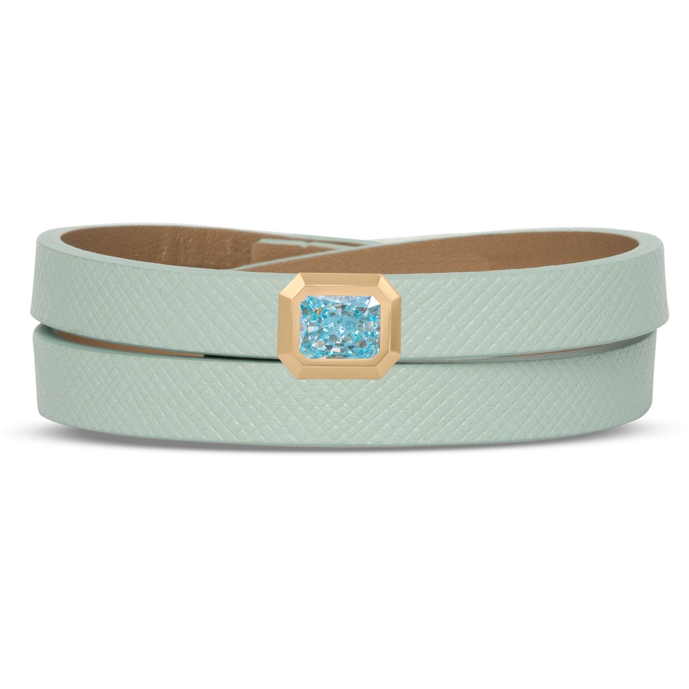 دستبند چرم و طلا زنانه رقصان کامبوج دستبند چرم و طلا زنانه رقصان کامبوج