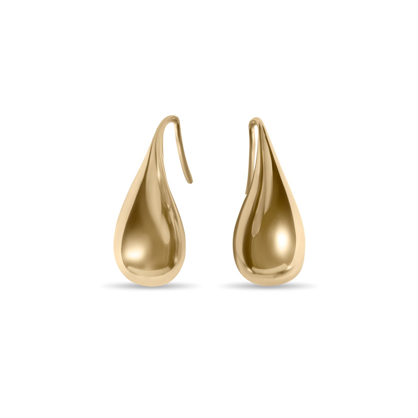 گوشواره طلا زنانه قطره بزرگ گوشواره طلا زنانه قطره بزرگ