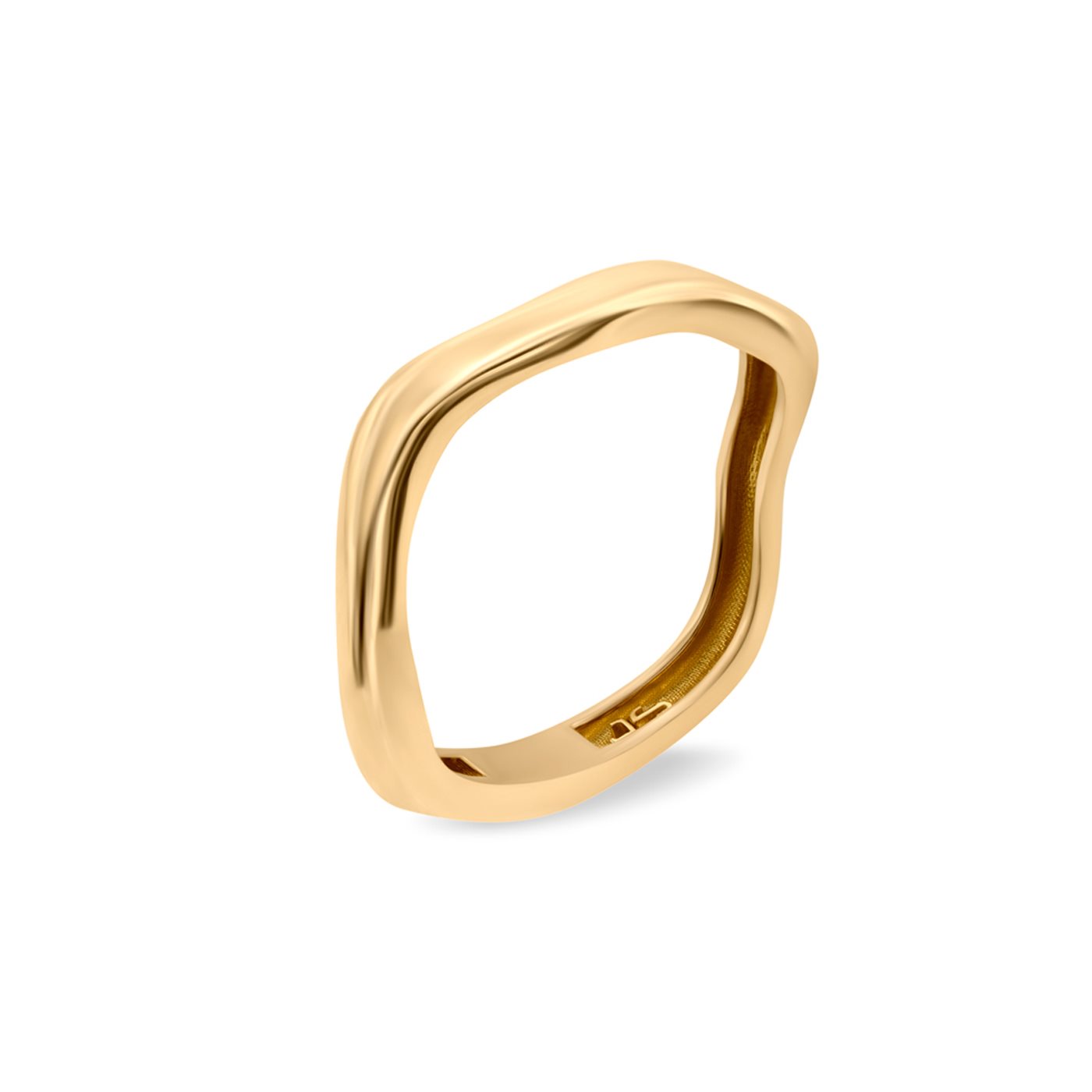 انگشتر طلا زنانه تلاطم