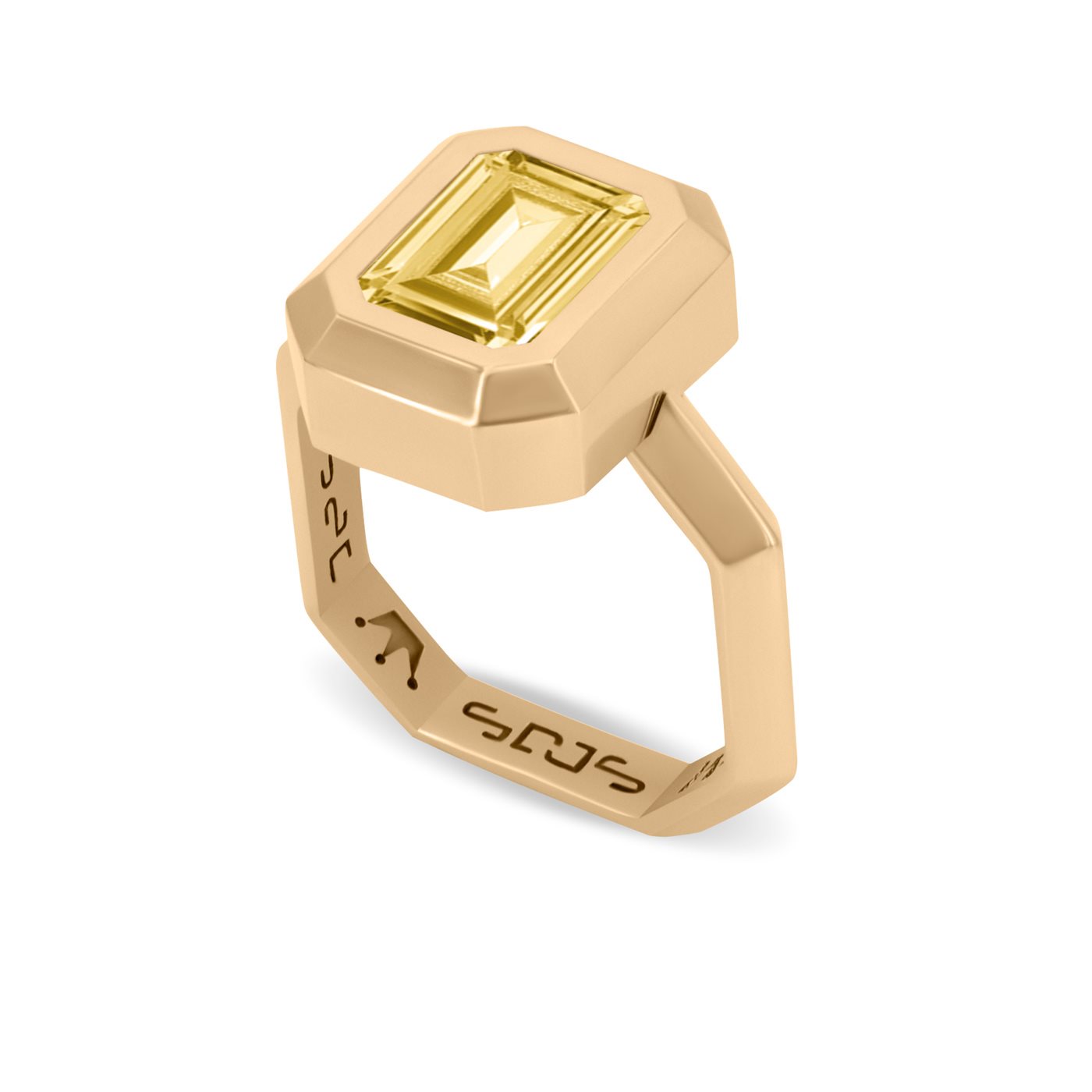 انگشتر طلا زنانه رقصان والس انگشتر طلا زنانه رقصان والس