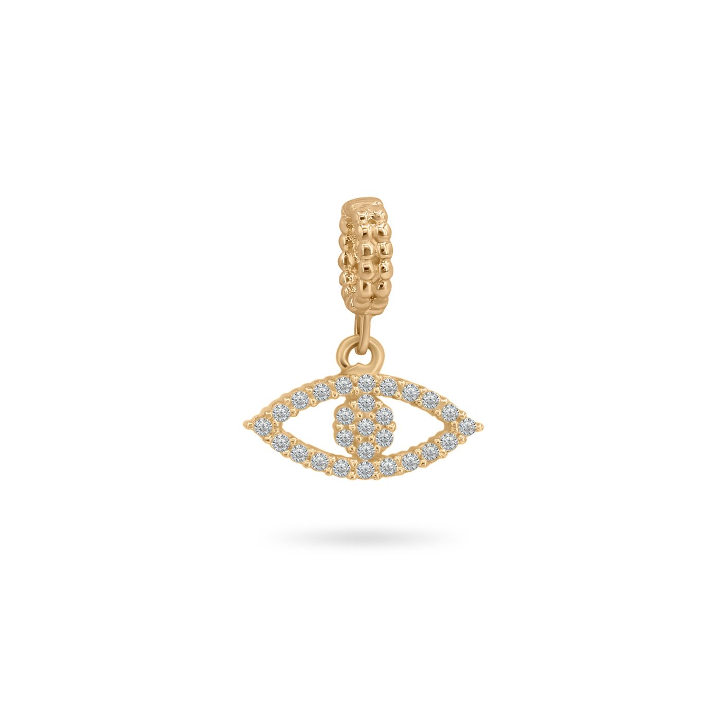 گوی دستبند طلا زنانه پاندورا چشم