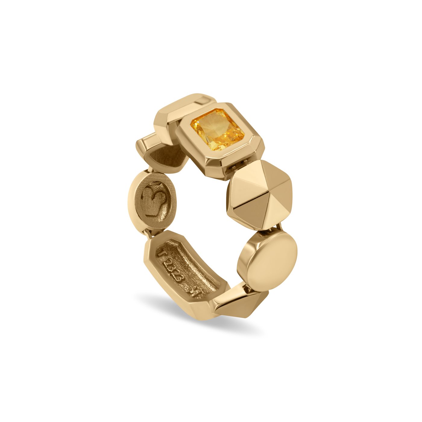 انگشتر طلا زنانه ژیوار زرد انگشتر طلا زنانه ژیوار زرد