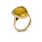 انگشتر طلا زنانه کندی لیمویی