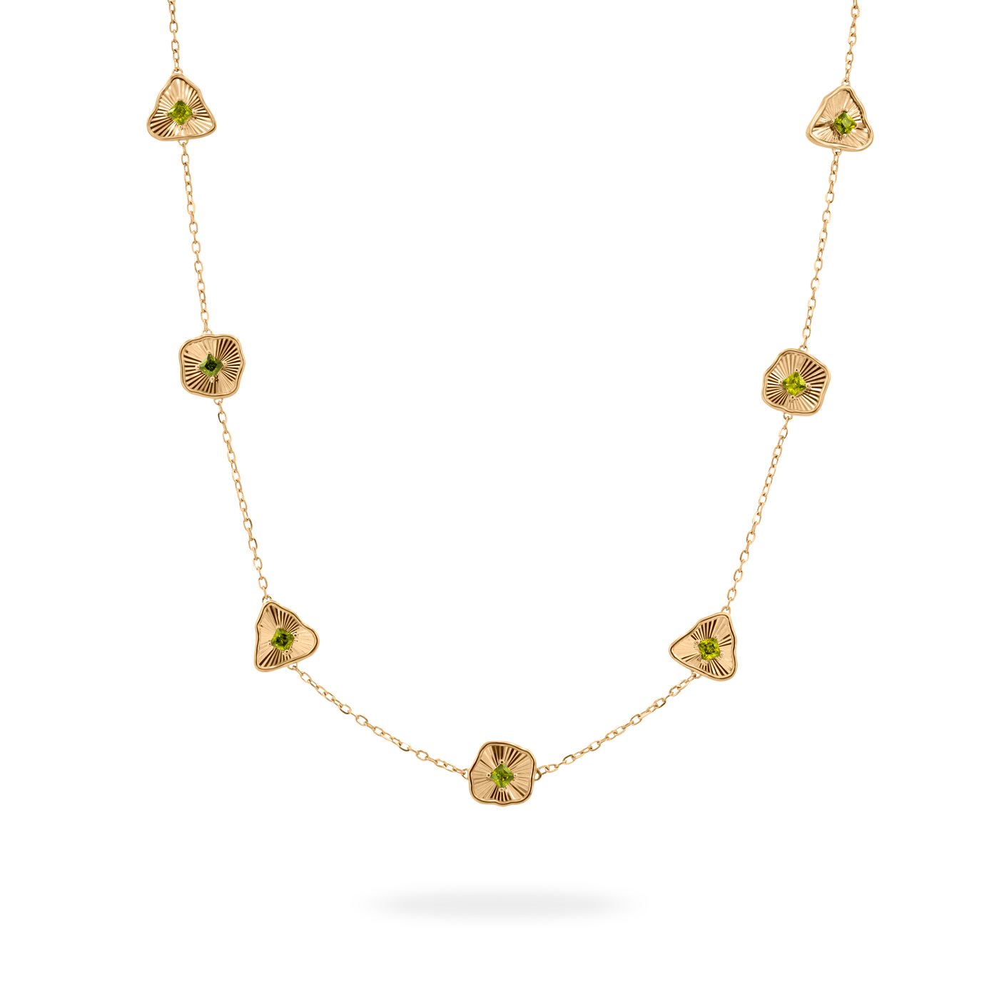 گردنبند طلا زنانه نورا تاج کوچک