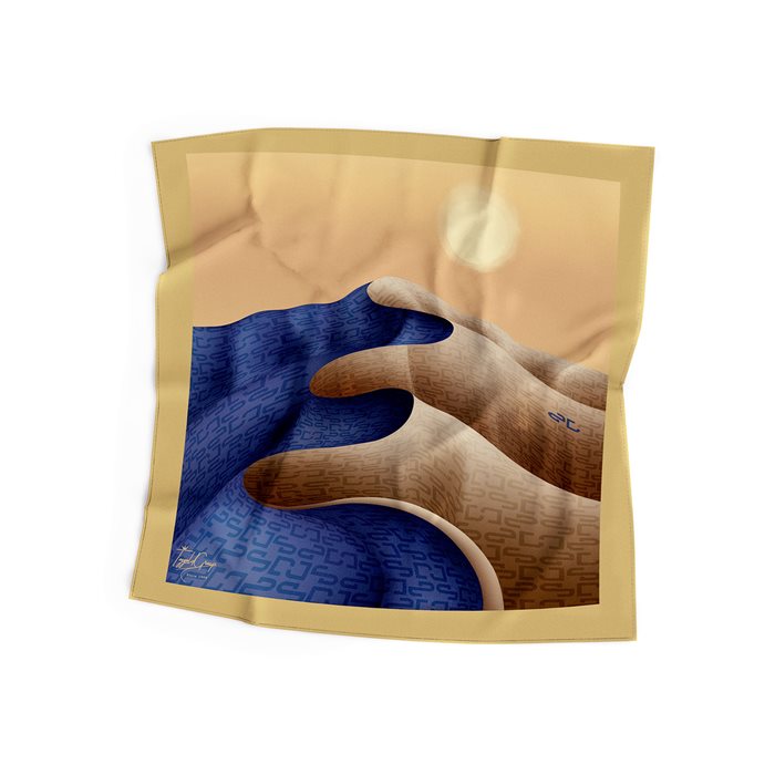 دستمال گردن صحرا تاج